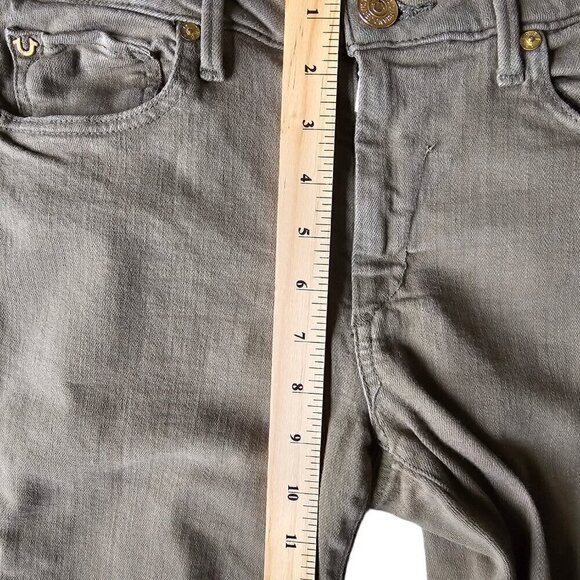 True Religion Jennie Curvy.Skinny Mid Rise  Casual -Blue denim Jeans. Size 30 - Picture 5 of 10